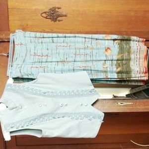 Vintage Skirt and vest